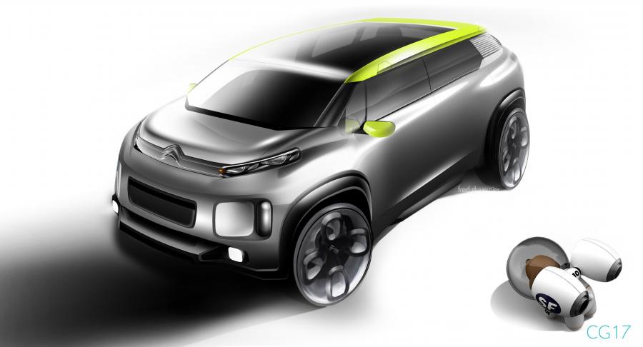  Citroen C-Aircross Concept 2017 года  (фото 16 из 34)